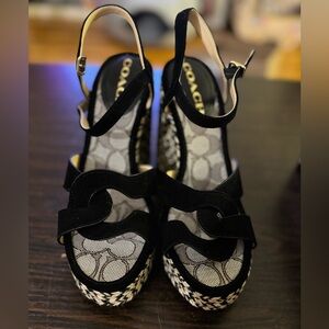 Coach- Talina Suede Sandal